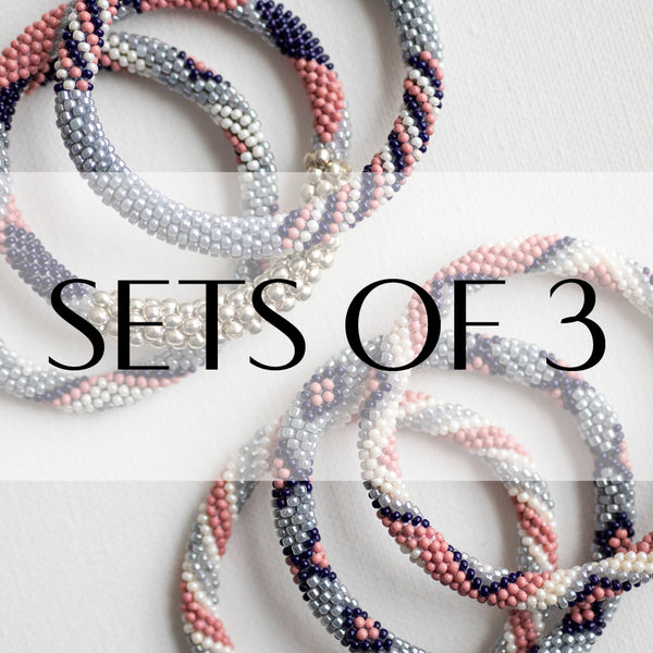 <b>Roll-On</b>® Bracelets <br> Sets of 3