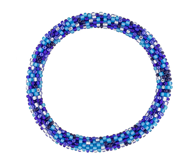 8 inch Roll-On® Bracelet <br> Azul Speckled