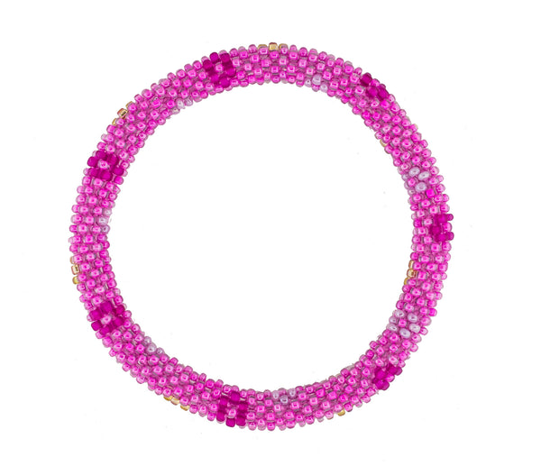 8 inch Roll-On® Bracelet <br> Sari Flower
