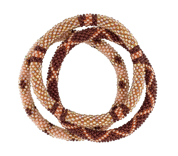 8 inch Roll-On® Bracelets <br> Rosewood