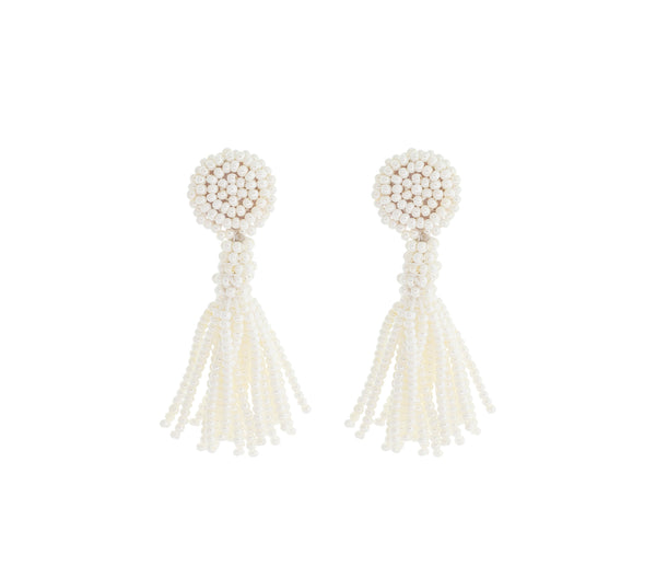 <br>The Petite Finley Earring <br> Cream
