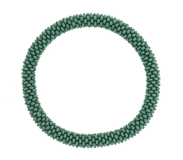 8 inch Roll-On® Bracelet <br> Solid Green