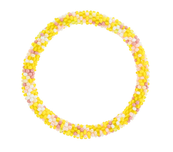 8 inch Roll-On® Bracelet <br> Lemonade Speckled