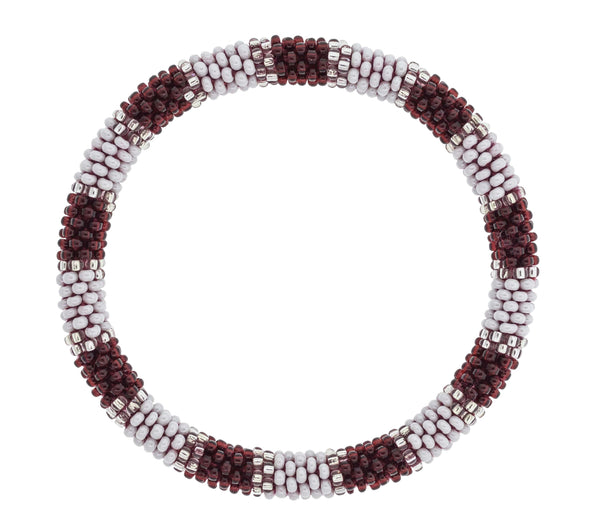 Game Day Roll-On® Bracelet <br> Maroon & White