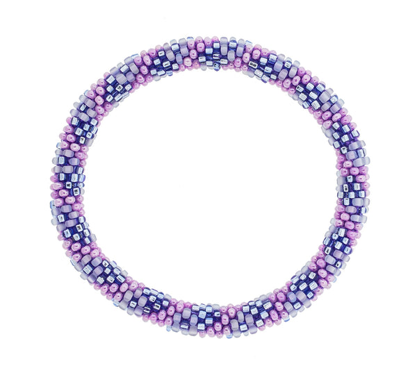 8 inch Roll-On® Bracelet <br> Periwinkle Parade