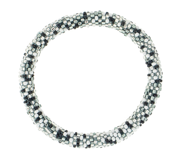 8 inch Roll-On® Bracelet <br> Platinum Speckled