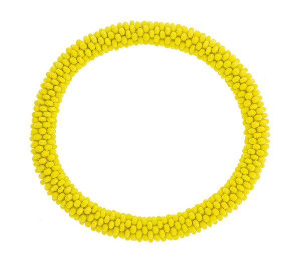 8 inch Roll-On® Bracelet <br> Solid Yellow