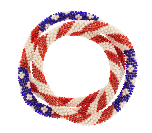 8 inch Roll-On® Bracelets <br> Stars & Stripes