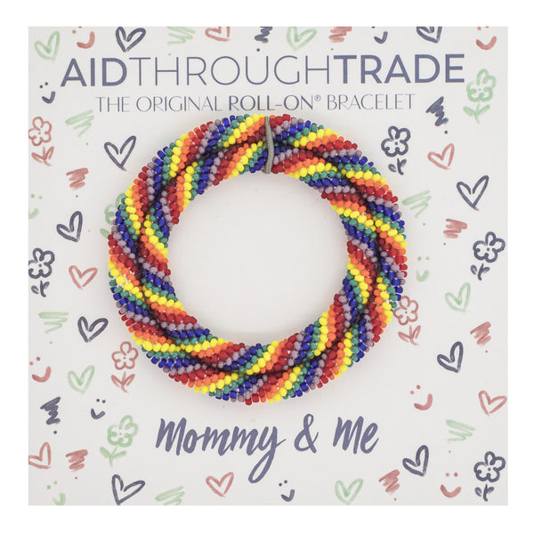 <br> Mommy & Me Roll-On® Bracelets <br> Love