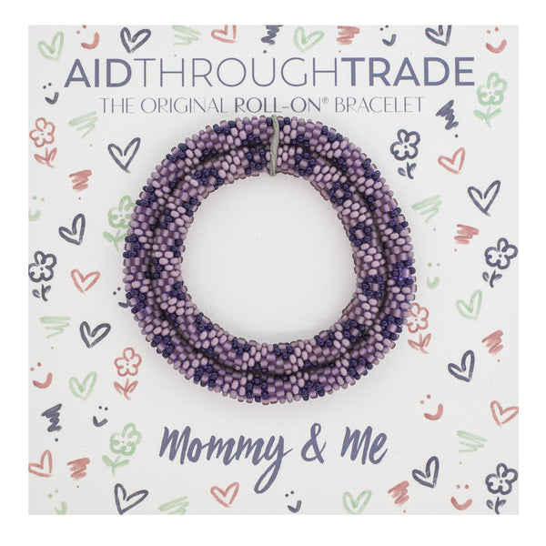 <br> Mommy & Me Roll-On® Bracelets <br> Mauve