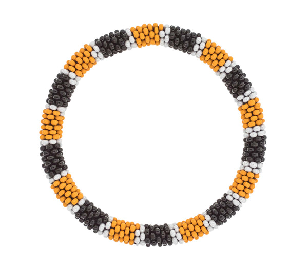 Game Day Roll-On® Bracelet <br> Orange & Black