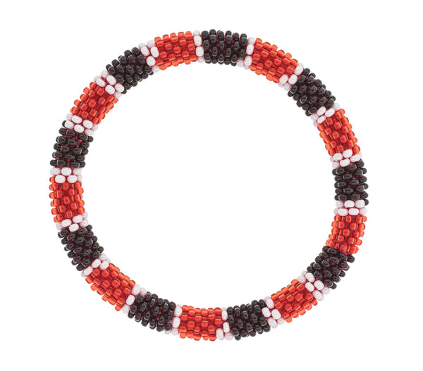 Game Day Roll-On® Bracelet <br> Red, Black, & White