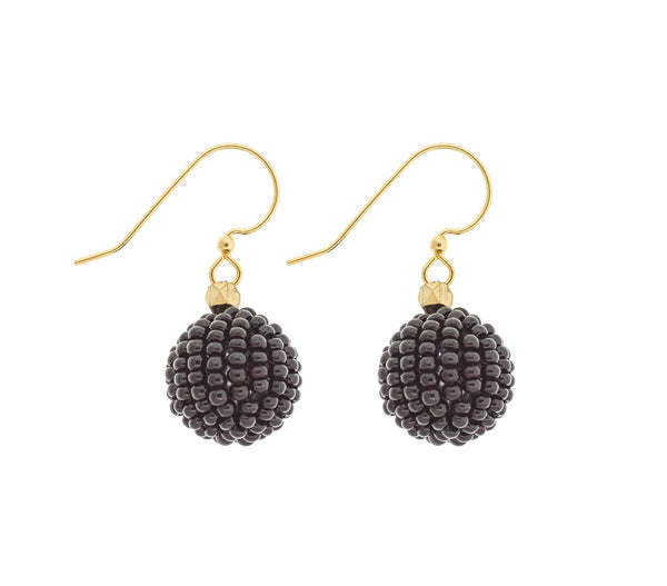 <br>The Bauble Earring <br> Black