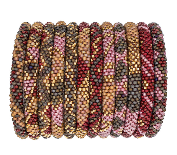 Roll-On® Bracelets <br> Garnet