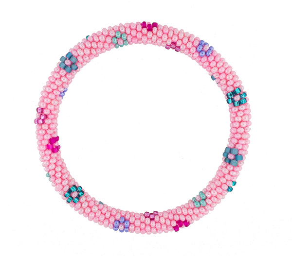 8 inch Roll-On® Bracelet <br> Havana Flower