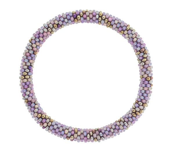 8&quot Roll-On® Bracelet <br> Purple Geode