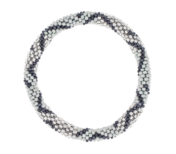 8 inch Roll-On® Bracelet <br> Silver Sprig
