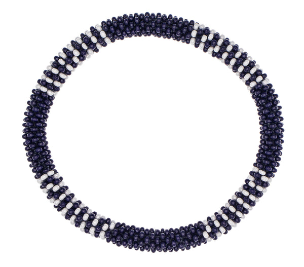 Men's Roll-On® Bracelet <br> Navy & Silver