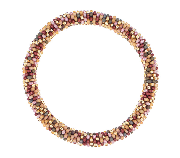 Roll-On® Bracelet <br> Garnet Speckled