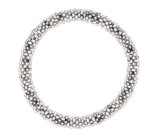 8 inch Roll-On® Bracelet <br> Sterling Speckled