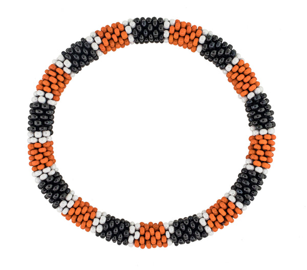 Game Day Roll-On® Bracelet <br> Orange & Black