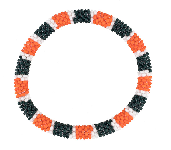 Game Day Roll-On® Bracelet <br> Orange & Green