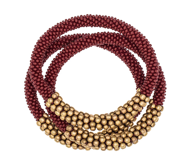 Statement Roll-On® Bracelets <br>  Golden Division Garnet