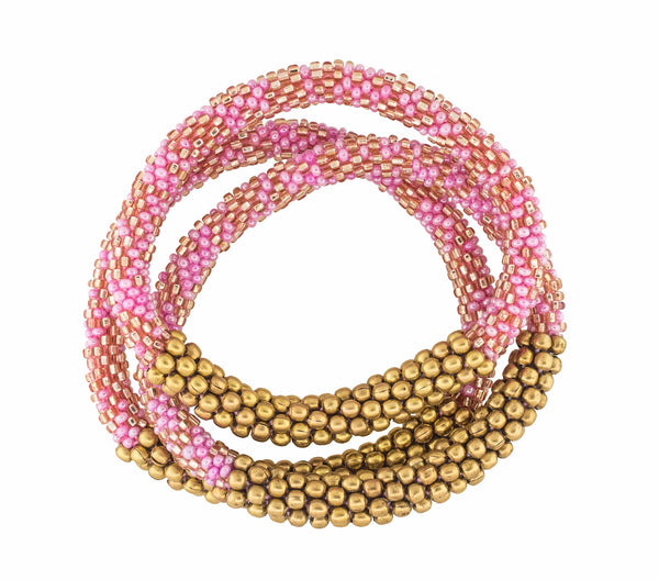 Statement Roll-On® Bracelets <br>  Golden Division Hibiscus
