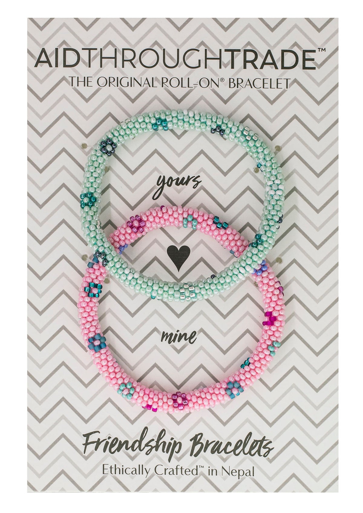 RollOn® Friendship Bracelets Flower Power Aid Through Trade