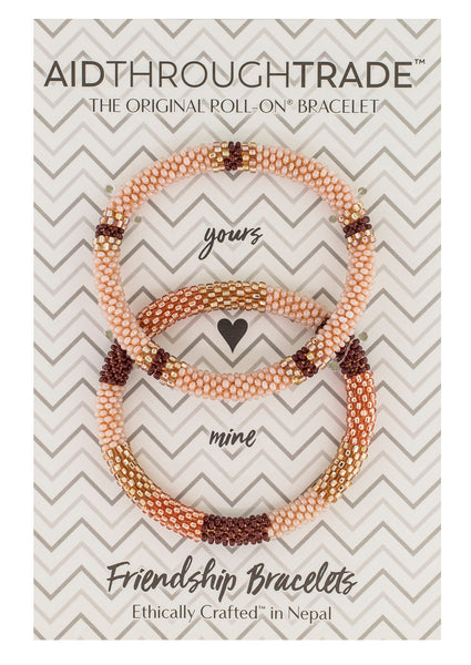 Roll-On® Friendship Bracelets <br> Rosewood