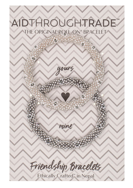Roll-On® Friendship Bracelets <br> Sterling