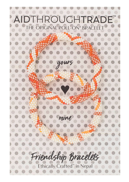 Roll-On® Friendship Bracelets <br> Tangerine