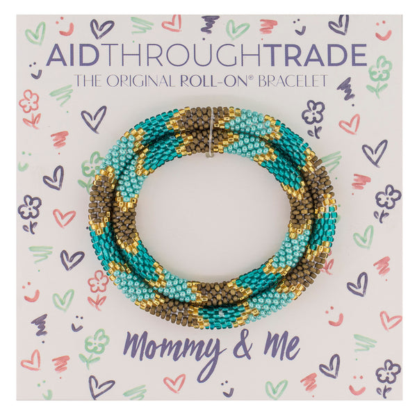 Mommy & Me Roll-On® Bracelets <br> Patina