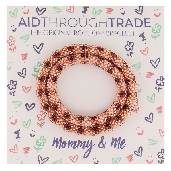 Mommy & Me Roll-On® Bracelets <br> Rosewood