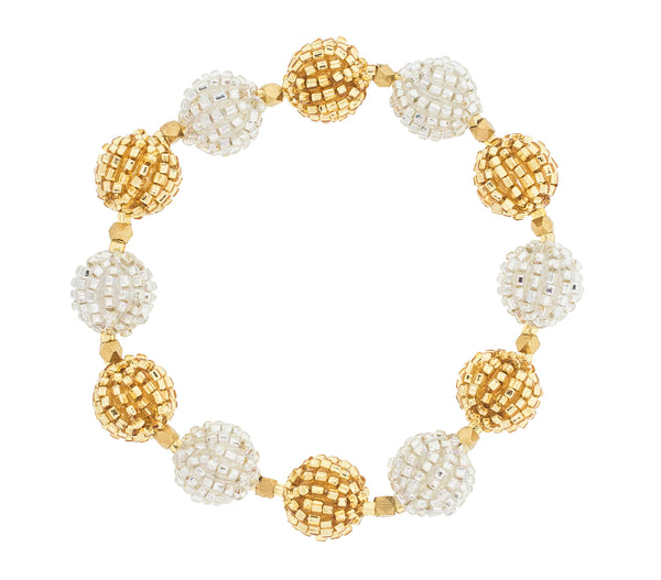 **NEW** Luxe Globe <br> Silver and Gold