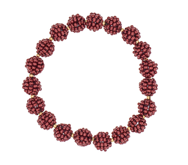 Boho Globe <br> Garnet