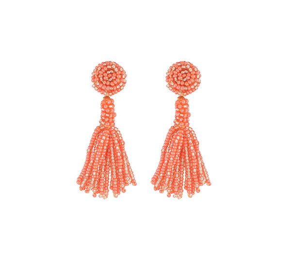 <br>The Petite Finley Earring <br> Summer Capsule - Tangerine