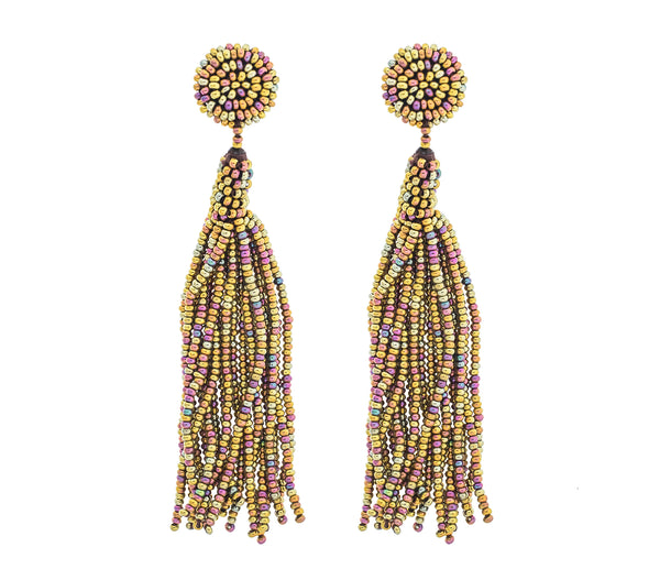 <br>The Finley Earring <br> Brass
