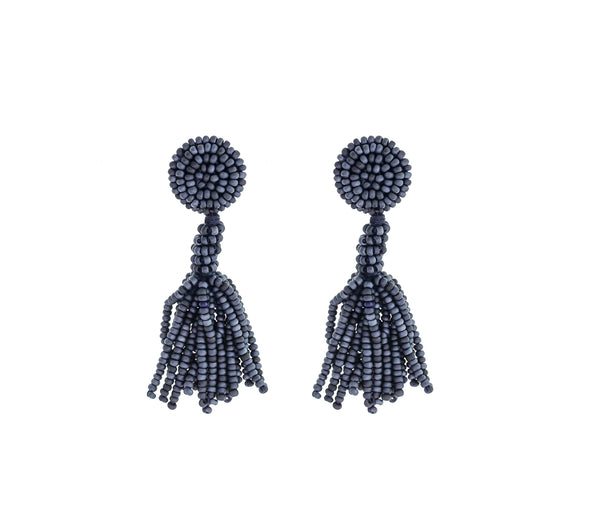 <br>The Petite Finley Earring <br> Midnight Blue