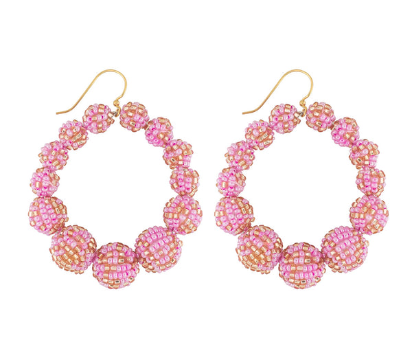 <br>The Olivia Hoop <br> Hibiscus