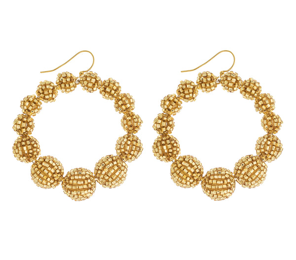 <br>The Olivia Hoop <br> Gold