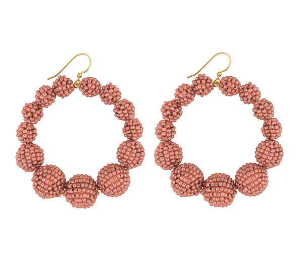 <br>The Olivia Hoop <br> Terracotta