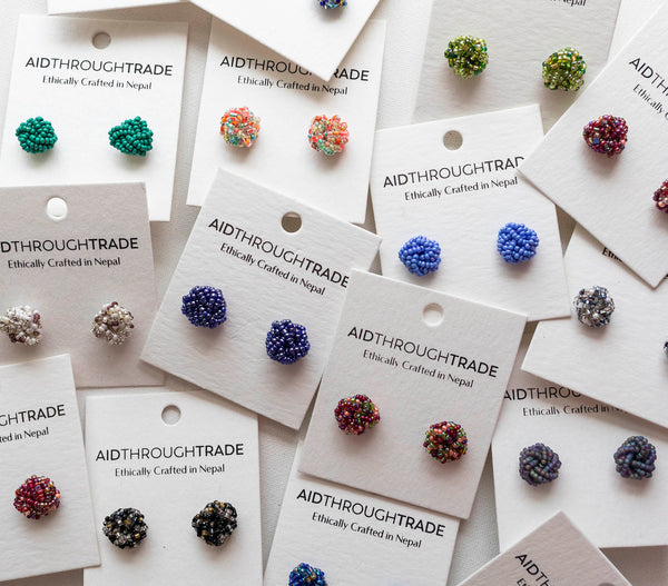 Large Rosette Earrings<br> Mystery