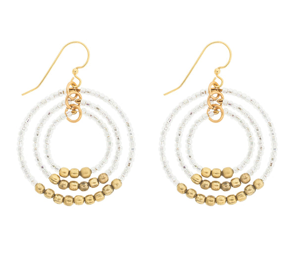 <br>Gyroscope Earring <br> Silver