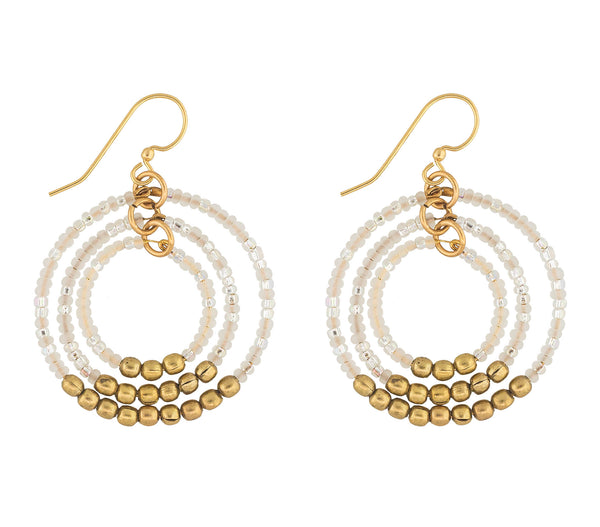 <br>Gyroscope Earring <br> Stardust