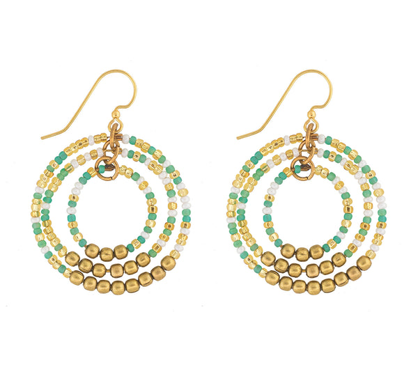 <br>Gyroscope Earring <br> Summer Capsule - Cyprus