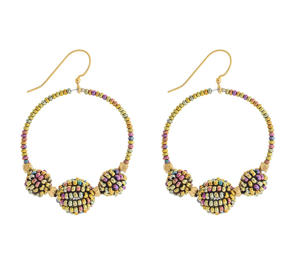 <br>The Uptown Girl Hoops <br> Brass