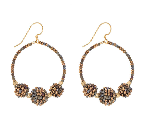 <br>The Uptown Girl Hoops <br> Hazel