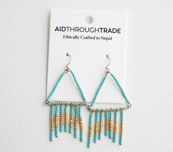 Golden Arrow Earring