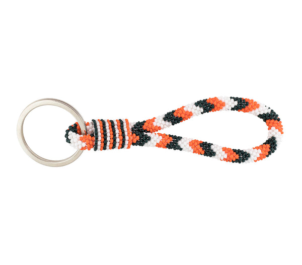 Game Day Roll-On® Keychain <br> - Orange & Green